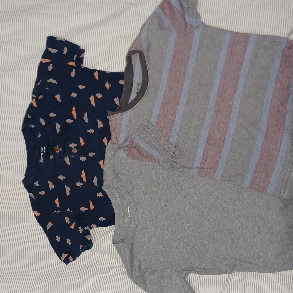 Set of 3 little boy shirts
